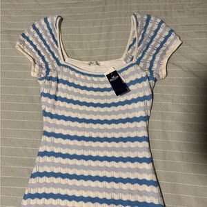 Hollister Blue and White dress